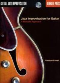 Cover: 73999495034 | Jazz Improvisation for Guitar - A Melodic Approach Book/Online Audio