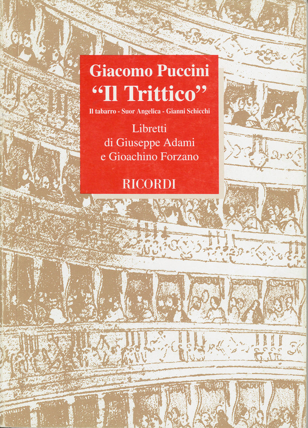 Cover: 9788875925116 | Il Trittico | G PUCCINI | Taschenbuch | Textheft | 1999 | Ricordi