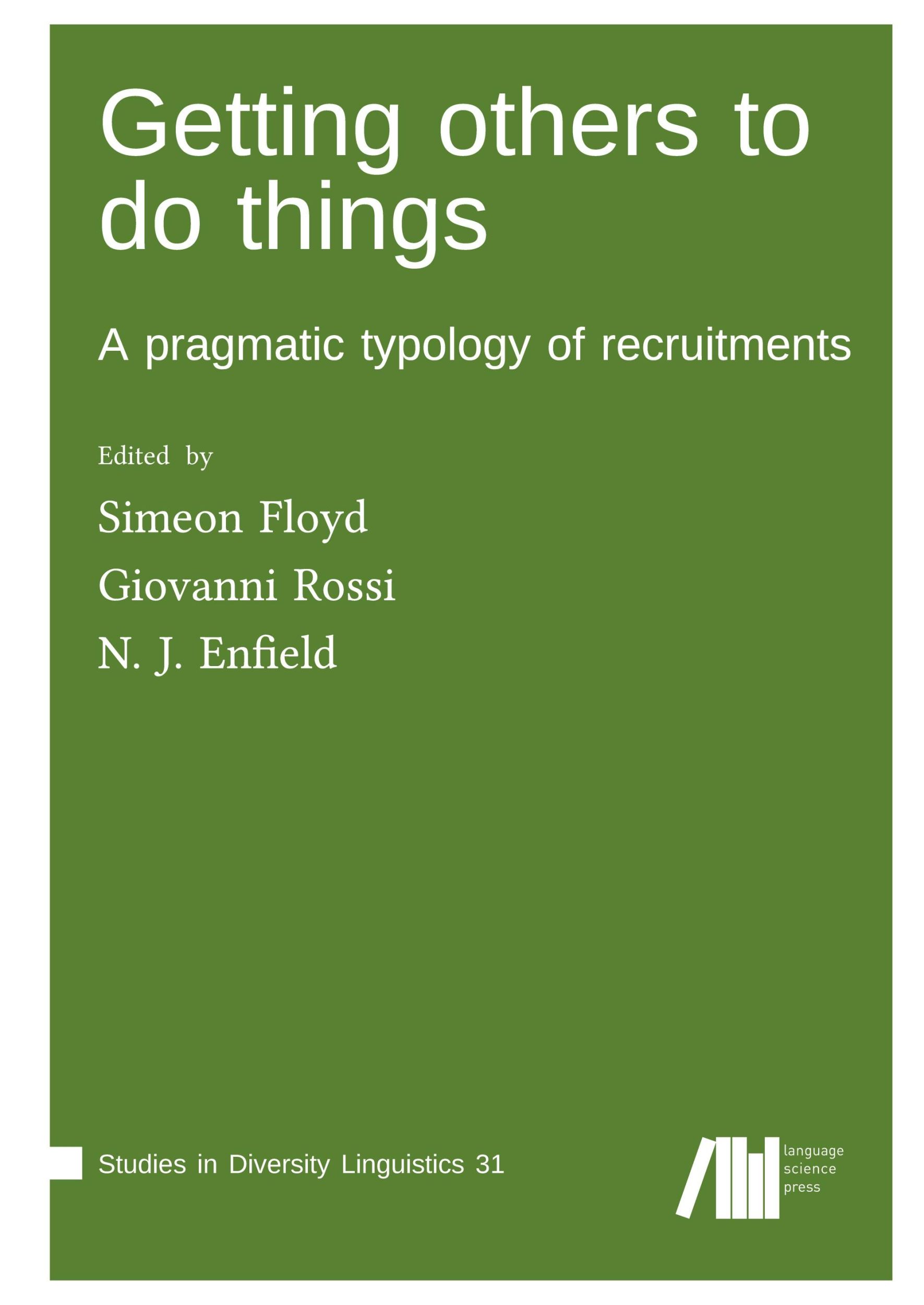 Cover: 9783961102792 | Getting others to do things | Simeon Floyd (u. a.) | Buch | Gebunden