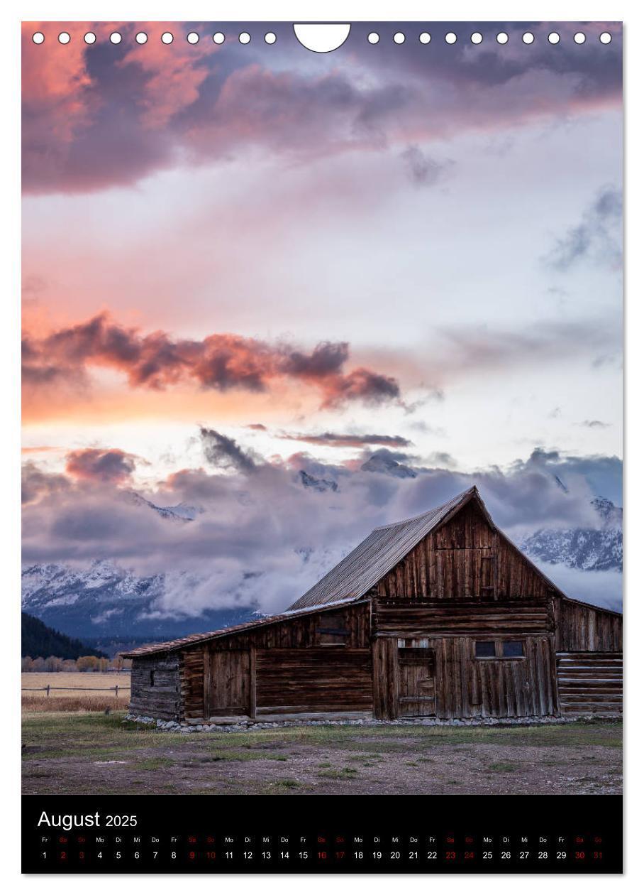 Bild: 9783435992935 | Teton Range - Der Grand Teton National Park (Wandkalender 2025 DIN...