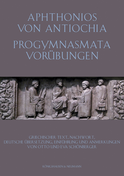 Cover: 9783826067532 | Aphtonios von Antiochia: Progymnasmata. Vorübungen. | Taschenbuch