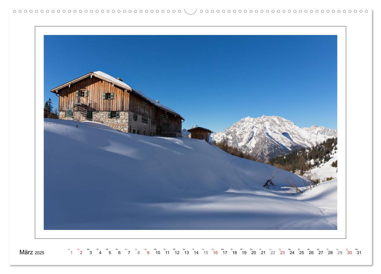 Bild: 9783435457373 | Rund um den Watzmann (Wandkalender 2025 DIN A2 quer), CALVENDO...