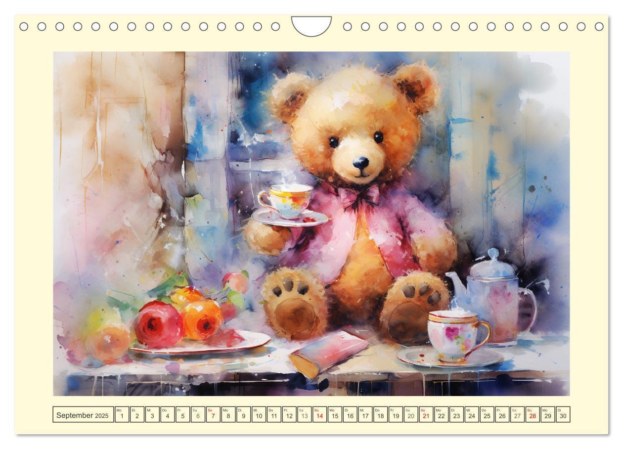 Bild: 9783383833847 | Teddybär Romantik. Verträumte Aquarelle von lieblichen Bären...