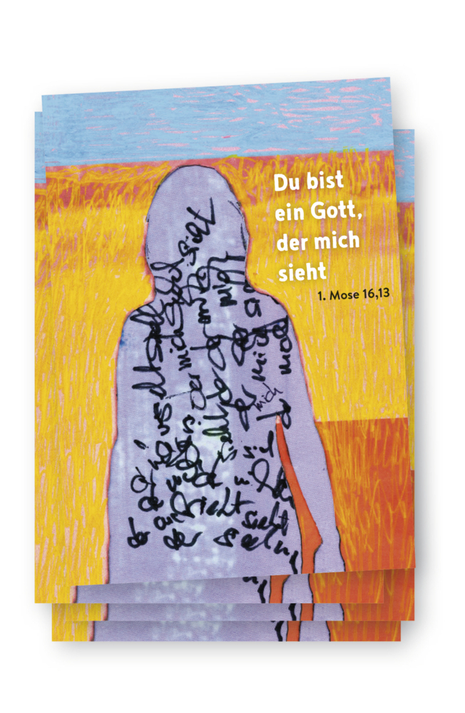 Cover: 9783761568811 | Postkarte zur Jahreslosung 2023 - 10 Karten im Set | Heinicke-Baldauf