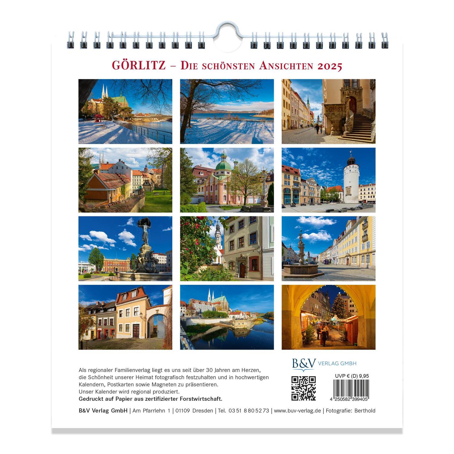 Bild: 4250582399405 | Kalender Görlitz 2025 - Die schönsten Ansichten | Kalender | Deutsch