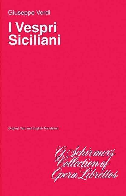 Cover: 73999230123 | I Vespri Siciliani | Libretto | Taschenbuch | Buch | Englisch | 1986
