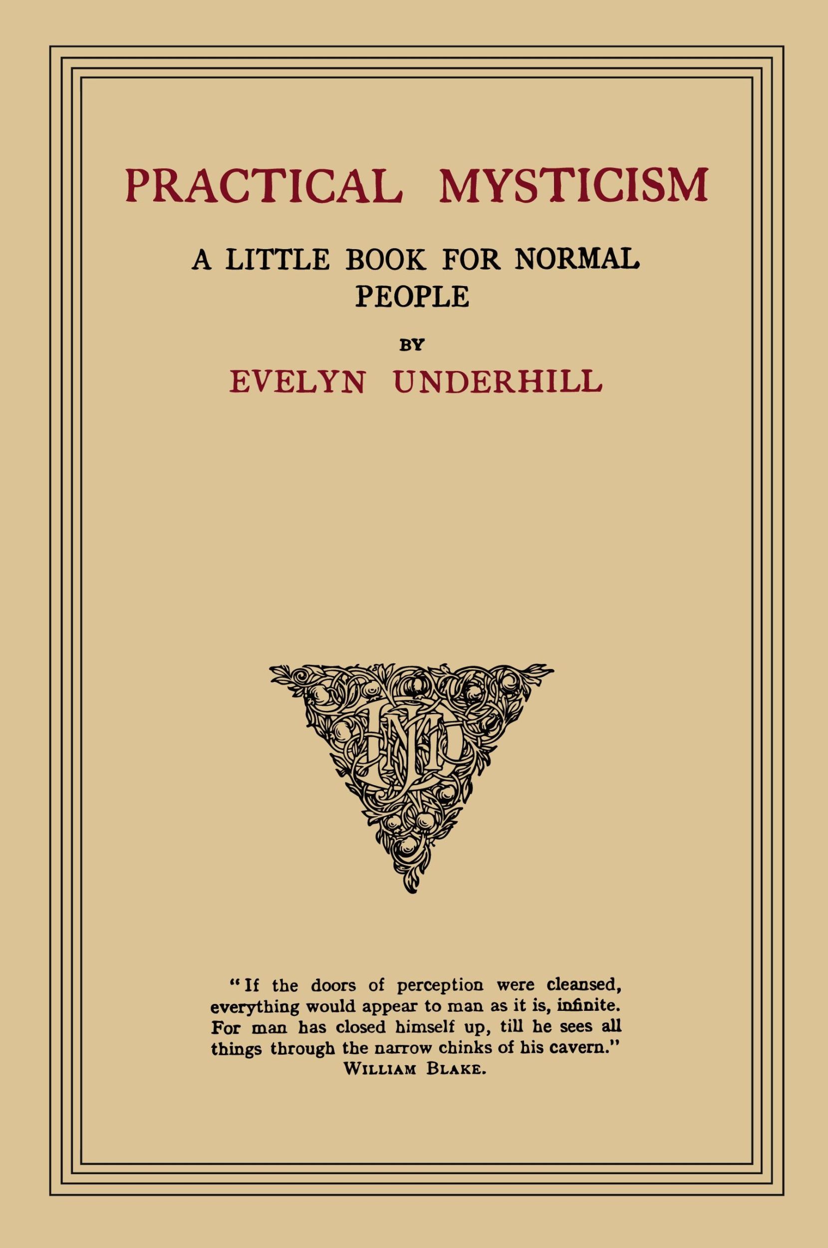 Cover: 9781614274056 | Practical Mysticism | A Little Book for Normal People | Underhill