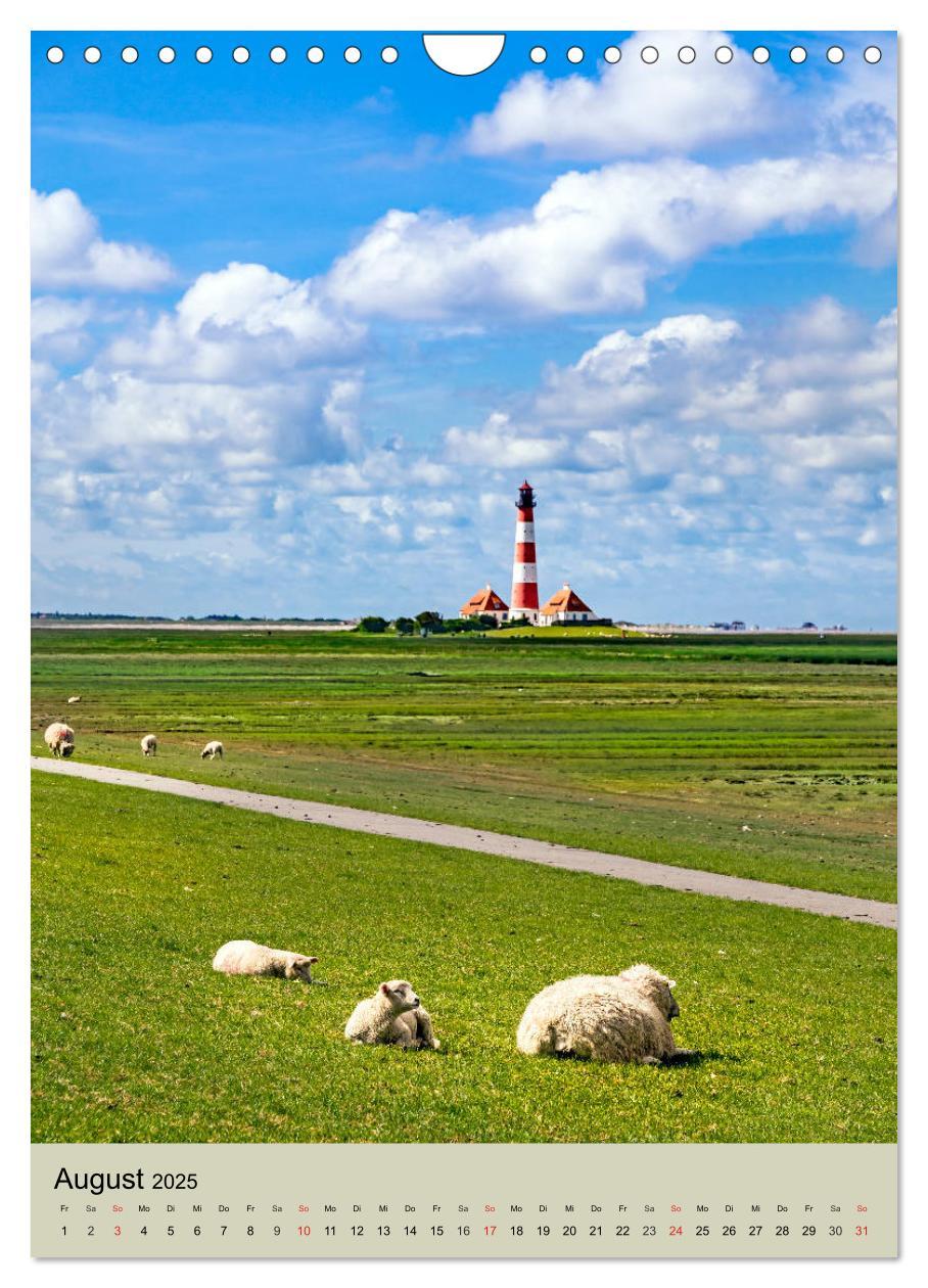 Bild: 9783435964604 | NORDSEEFLAIR - St. Peter Ording und Westerhever (Wandkalender 2025...