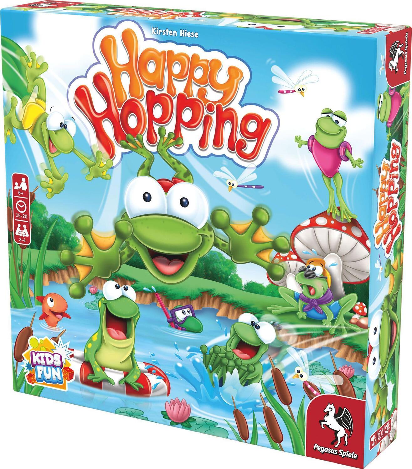 Bild: 4250231728747 | Happy Hopping (deutsch/englisch) | Spiel | Deutsch | 2022 | Pegasus