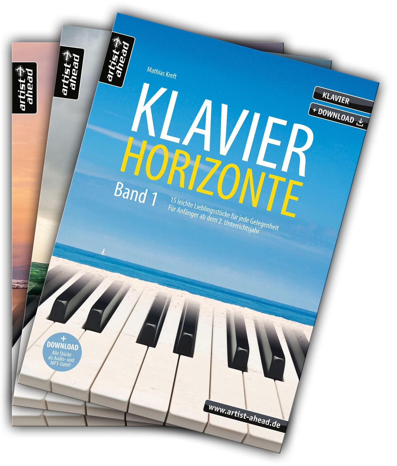 Cover: 9783866421783 | Klavier-Horizonte - Band 1-3 im Set! | Mathias Kreft | Taschenbuch