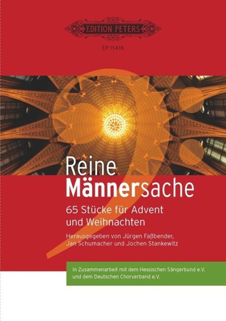 Cover: 9790014117757 | Reine Männersache 3 | 66 Stücke für Advent und Weihnachten | Buch