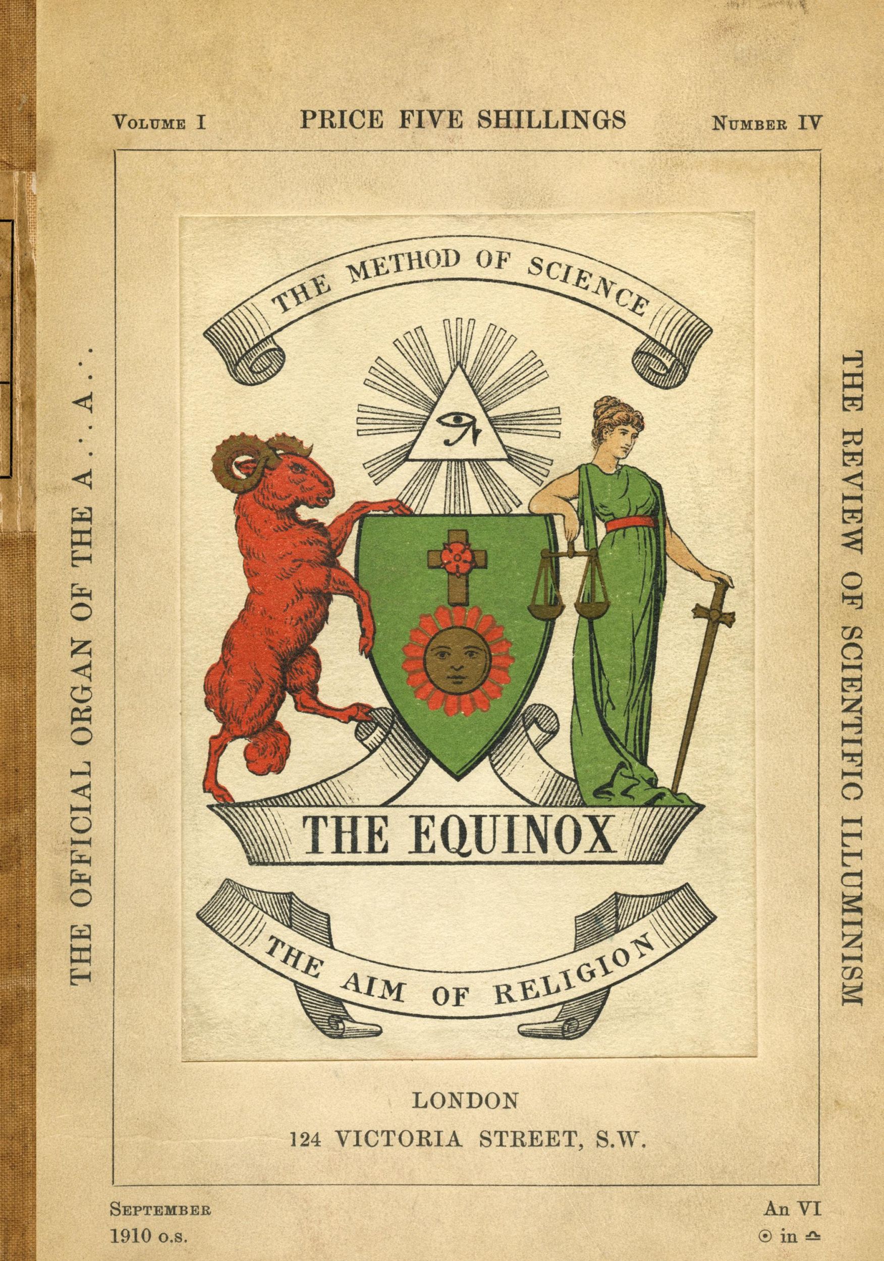 Cover: 9781643161570 | The Equinox | Keep Silence Edition, Vol. 1, No. 4 | Aleister Crowley