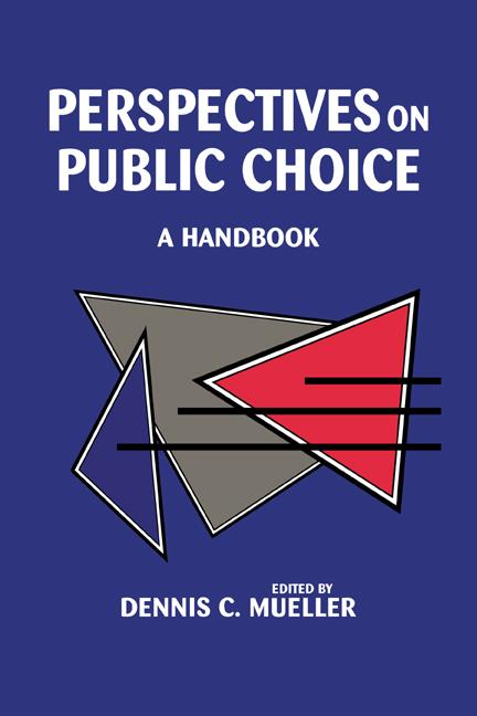 Cover: 9780521556545 | Perspectives on Public Choice | A Handbook | Dennis C. Mueller | Buch