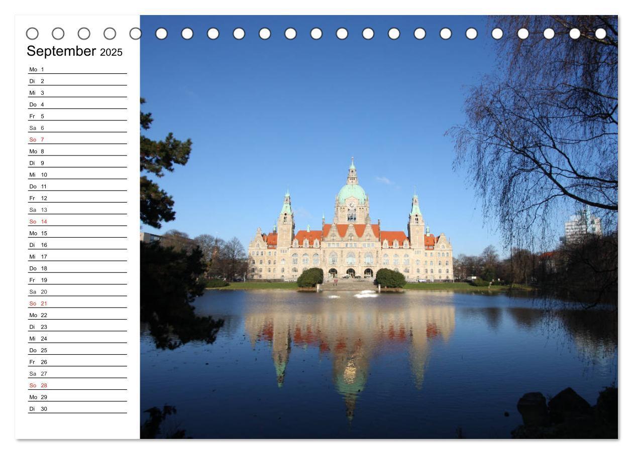 Bild: 9783435535484 | Hannover erleben (Tischkalender 2025 DIN A5 quer), CALVENDO...