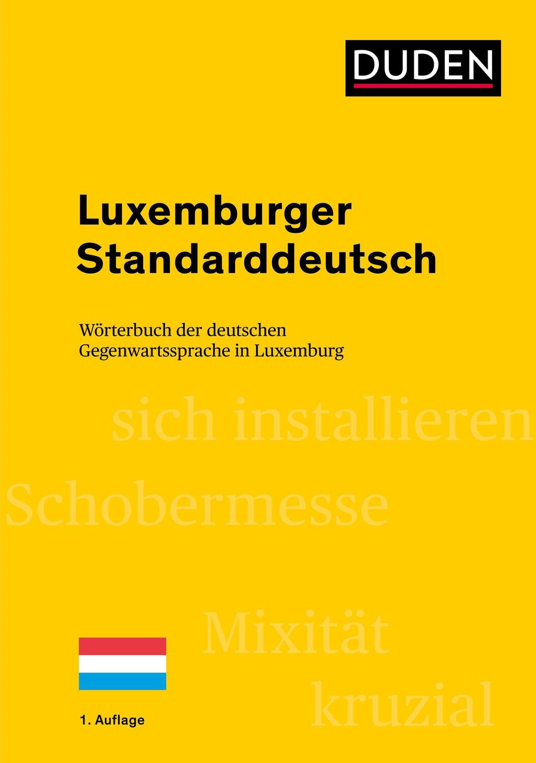Cover: 9783411756803 | Luxemburger Standarddeutsch | Heinz Sieburg | Taschenbuch | Deutsch