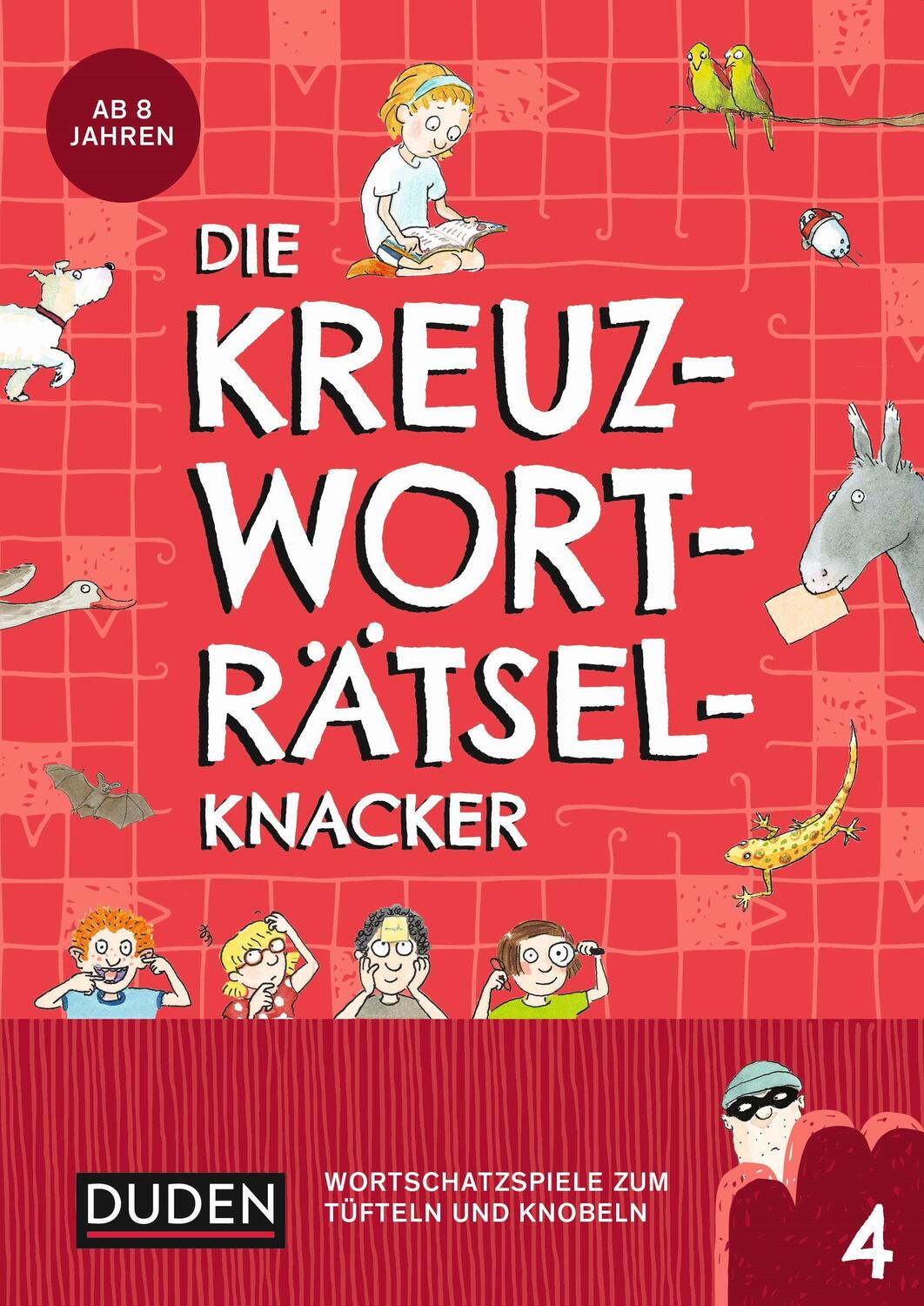 Cover: 9783411721061 | Die Kreuzworträtselknacker - ab 8 Jahren (Band 4) | Janine Eck (u. a.)