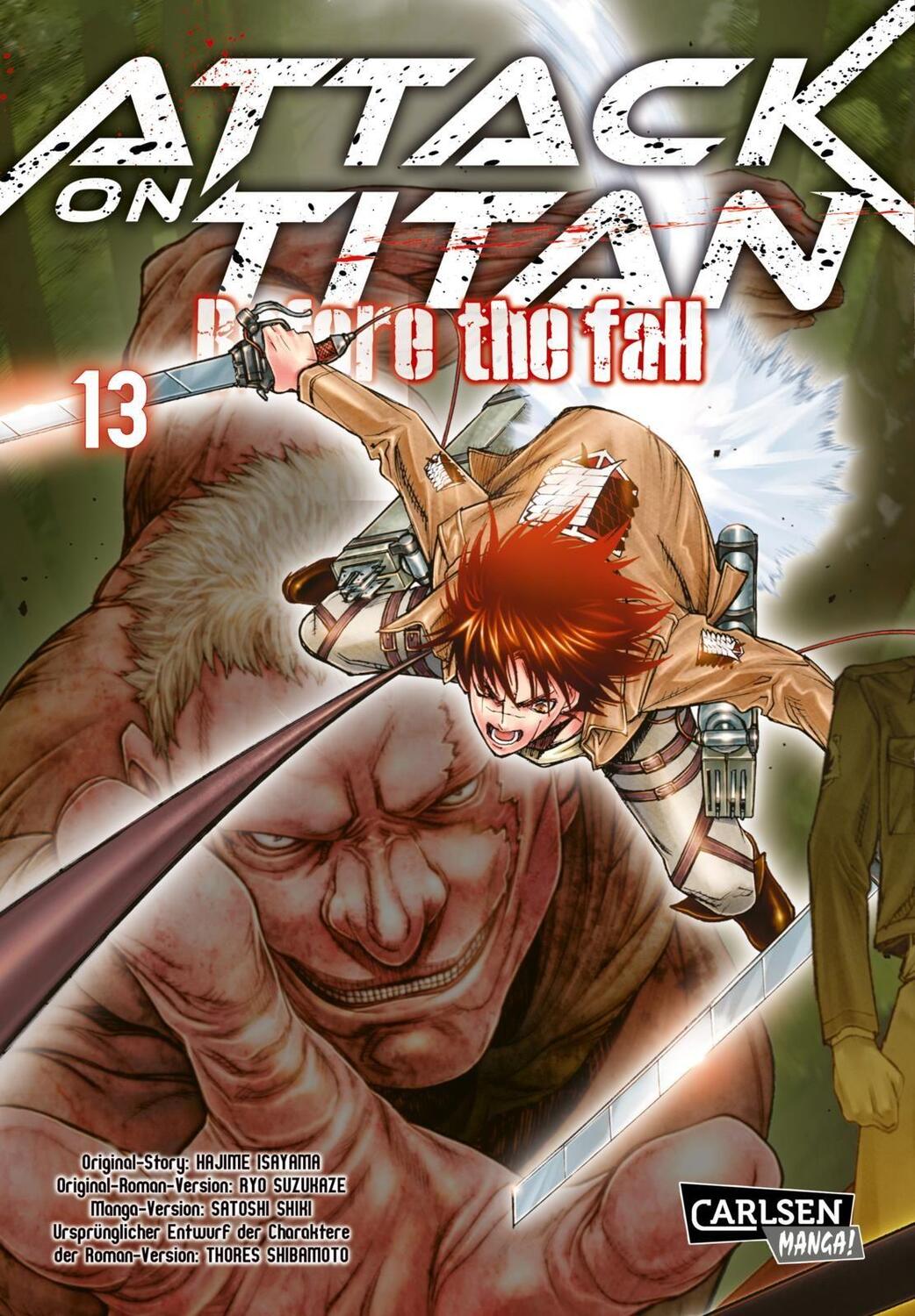 Cover: 9783551746375 | Attack on Titan - Before the Fall 13 | Hajime Isayama (u. a.) | Buch