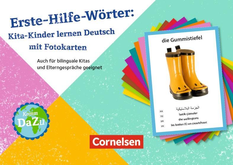 Cover: 9783834650917 | Deutsch lernen mit Fotokarten - Kita / Erste-Hilfe-Wörter | Stück