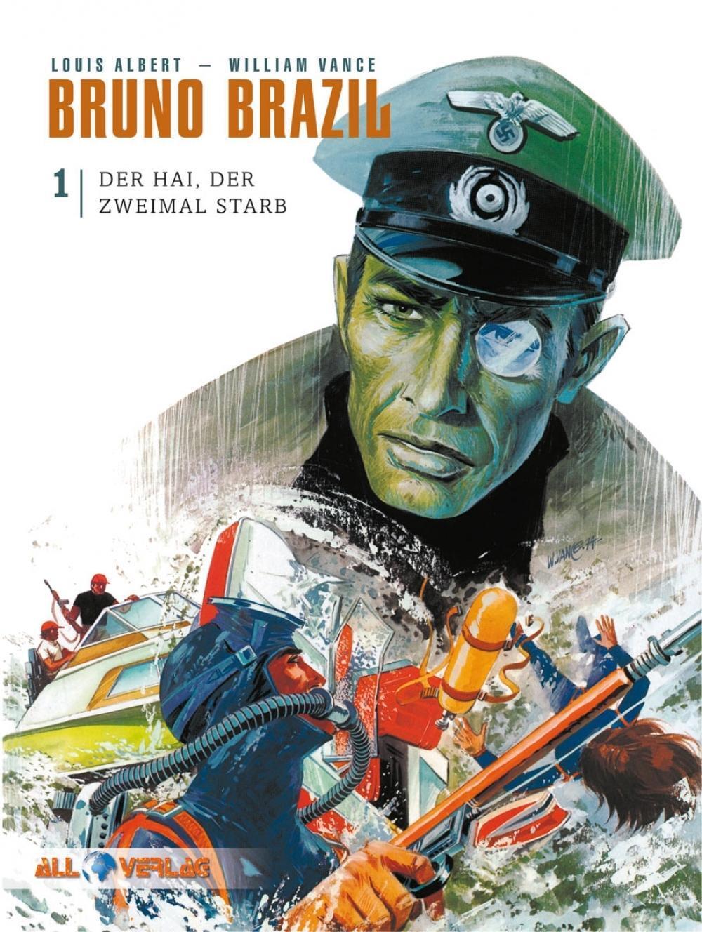 Cover: 9783946522508 | Bruno Brazil 01 | Der Hai, der zweimal starb | Louis Albert | Buch