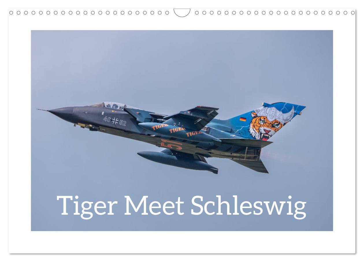 Cover: 9783457154199 | Tiger Meet Schleswig (Wandkalender 2025 DIN A3 quer), CALVENDO...