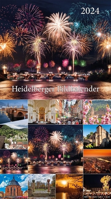 Cover: 9783825372248 | Heidelberger Bildkalender 2024 | 89. Ausgabe | WINTER | Kalender