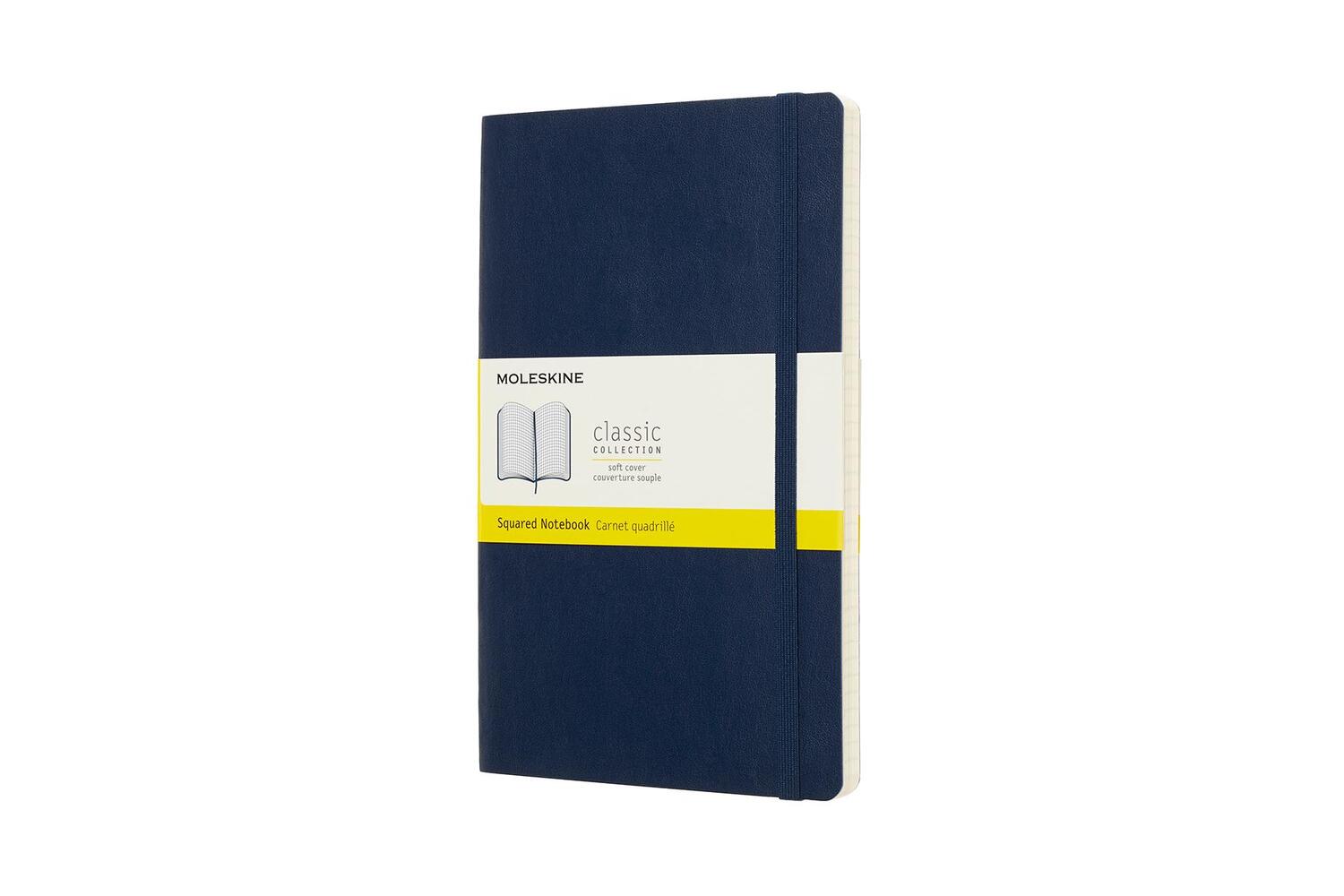 Cover: 8058341715598 | Moleskine Notizbuch Large/A5, Kariert, Soft Cover, Saphir | Moleskine