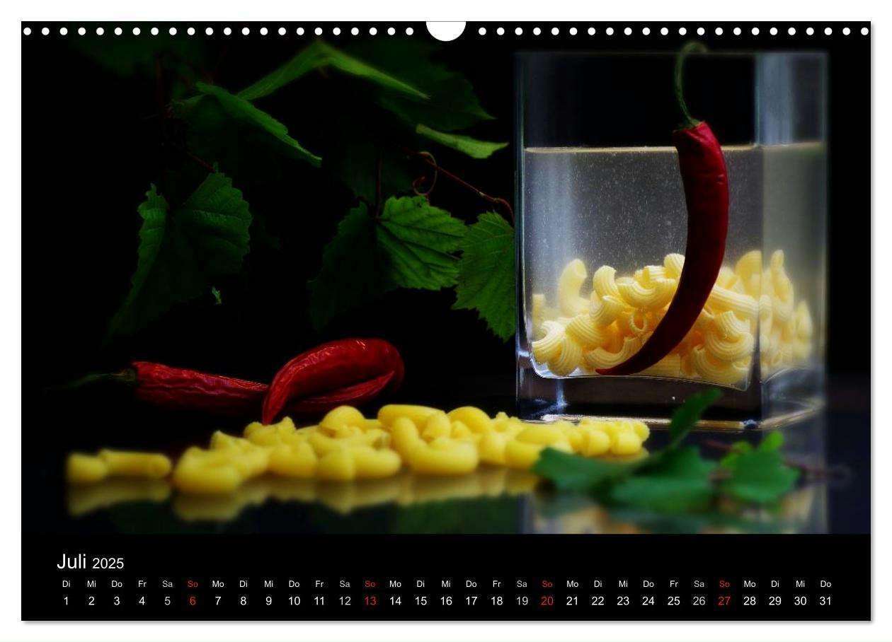 Bild: 9783435783373 | Pasta Kreationen (Wandkalender 2025 DIN A3 quer), CALVENDO...