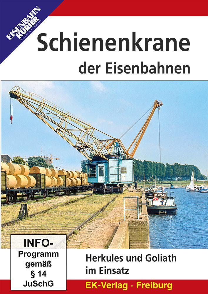 Cover: 4018876086109 | Schienenkrane der Eisenbahnen | Herkules und Goliath im Einsatz | DVD