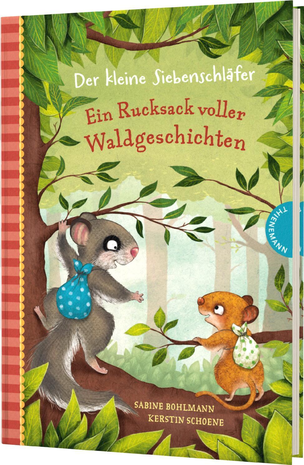 Cover: 9783522186346 | Der kleine Siebenschläfer: Ein Rucksack voller Waldgeschichten | Buch