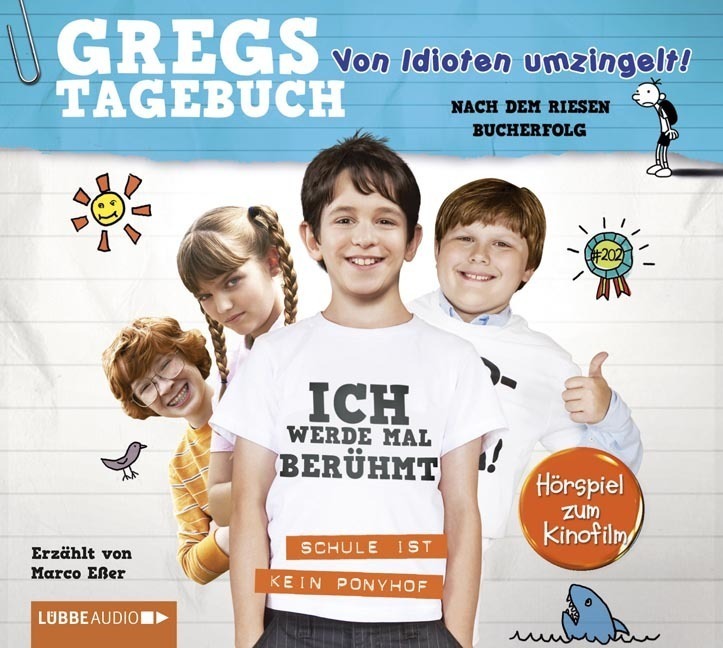 Cover: 9783785747421 | Gregs Tagebuch - Von Idioten umzingelt!, 1 Audio-CD | Filmhörspiel.