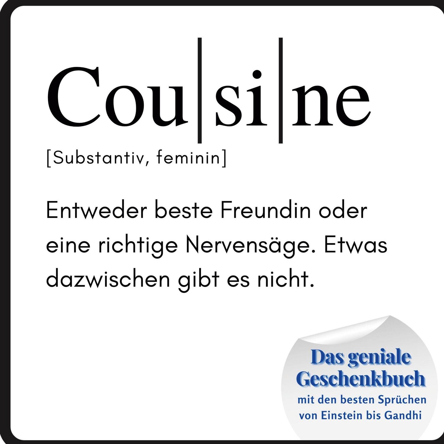 Cover: 9783750516465 | Cousine | Steffi Meier | Taschenbuch | Paperback | Deutsch | 2022