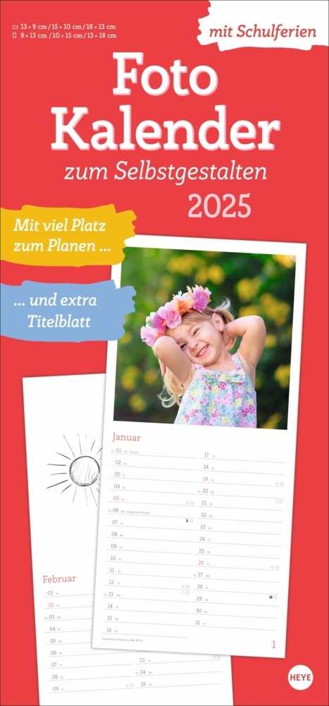 Cover: 9783756407712 | Fotokalender zum Selbstgestalten 2025 | Kalender | Spiralbindung