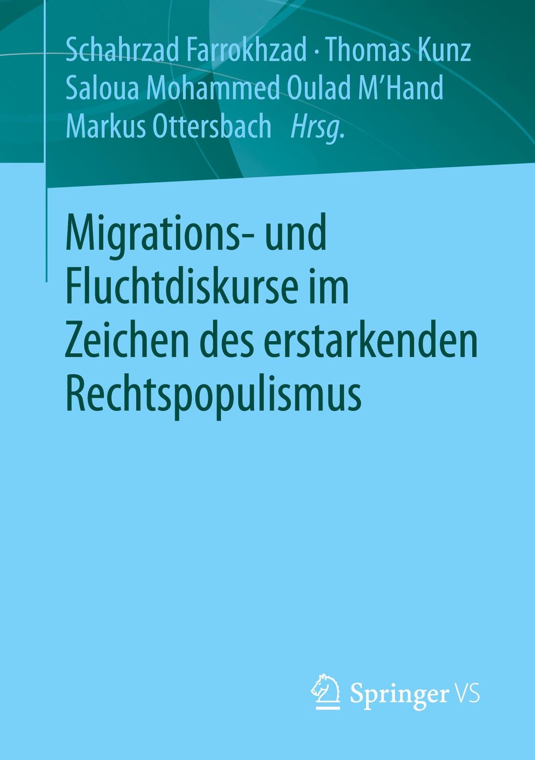 Cover: 9783658324971 | Migrations- und Fluchtdiskurse im Zeichen des erstarkenden...