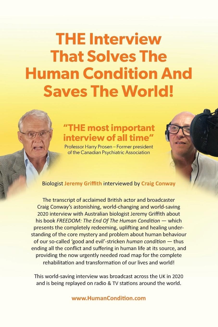 Cover: 9781741290561 | THE Interview That Solves The Human Condition And Saves The World!