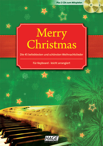 Cover: 4026929910486 | Merry Christmas Keyboard | Buch + CD | Hage Musikverlag