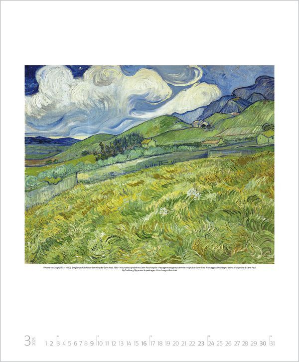 Bild: 9783731875765 | Vincent van Gogh 2025 | Korsch Verlag | Kalender | Spiralbindung