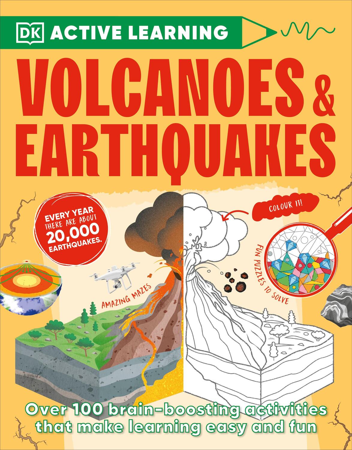 Cover: 9780241515198 | Active Learning Volcanoes and Earthquakes | DK | Taschenbuch | 2023