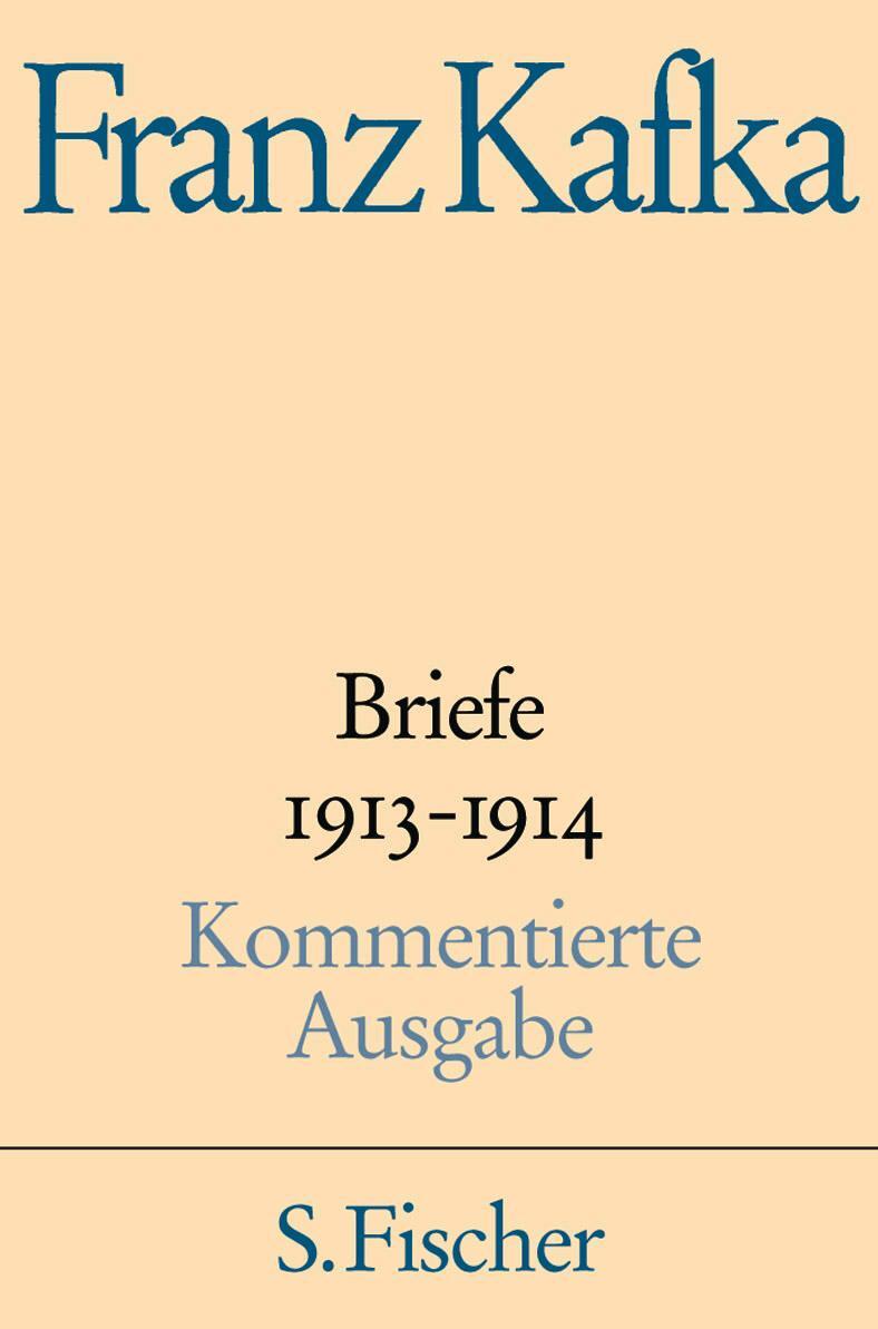 Cover: 9783100381644 | Briefe 1913-1914 | Franz Kafka | Buch | Lesebändchen | Deutsch | 2001