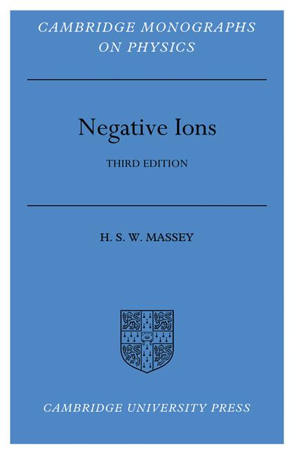 Cover: 9780521283175 | Negative Ions | Harrie Massey | Taschenbuch | Englisch | 2011