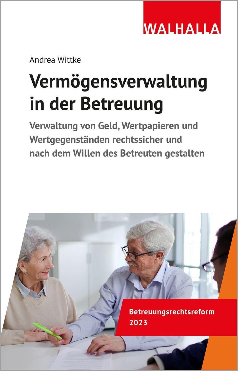 Cover: 9783802984440 | Vermögensverwaltung in der Betreuung | Andrea Wittke | Taschenbuch