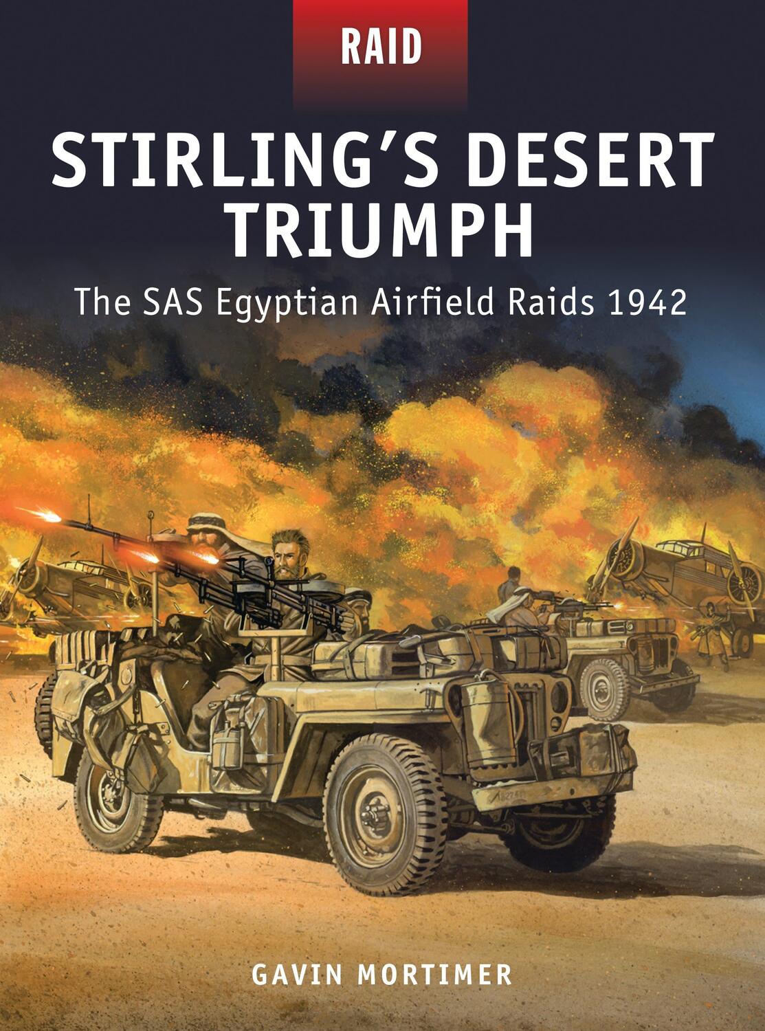 Cover: 9781472807632 | Stirling's Desert Triumph: The SAS Egyptian Airfield Raids 1942 | Buch