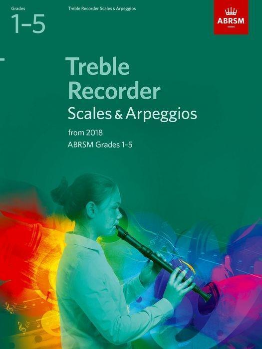 Cover: 9781848499126 | Treble Recorder Scales and Arpeggios | Grades 1-5 From 2018 | ABRSM
