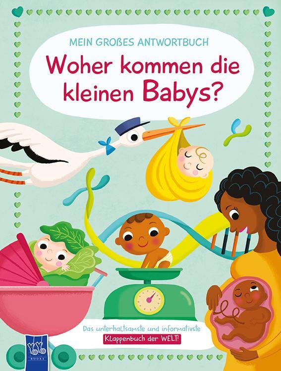 Cover: 9789464545999 | Mein großes Antwortbuch - Woher kommen die kleinen Babys? | Neville