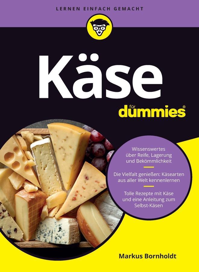 Cover: 9783527721269 | Käse für Dummies | Markus Bornholdt | Taschenbuch | für Dummies | 2023