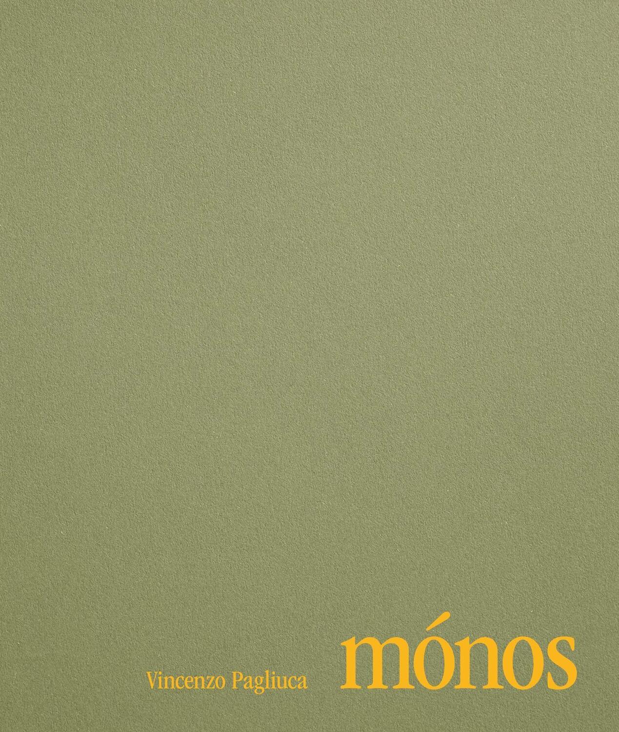Cover: 9783960700944 | Vincenzo Pagliuca mónos | Vincenzo Pagliuca | Buch | Englisch | 2022