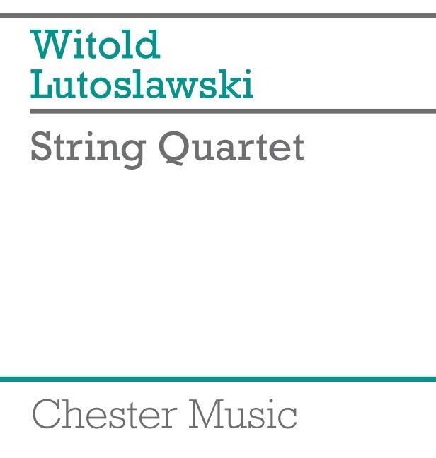 Cover: 9780711935808 | String Quartet | Taschenbuch | Partitur | Englisch | 1992