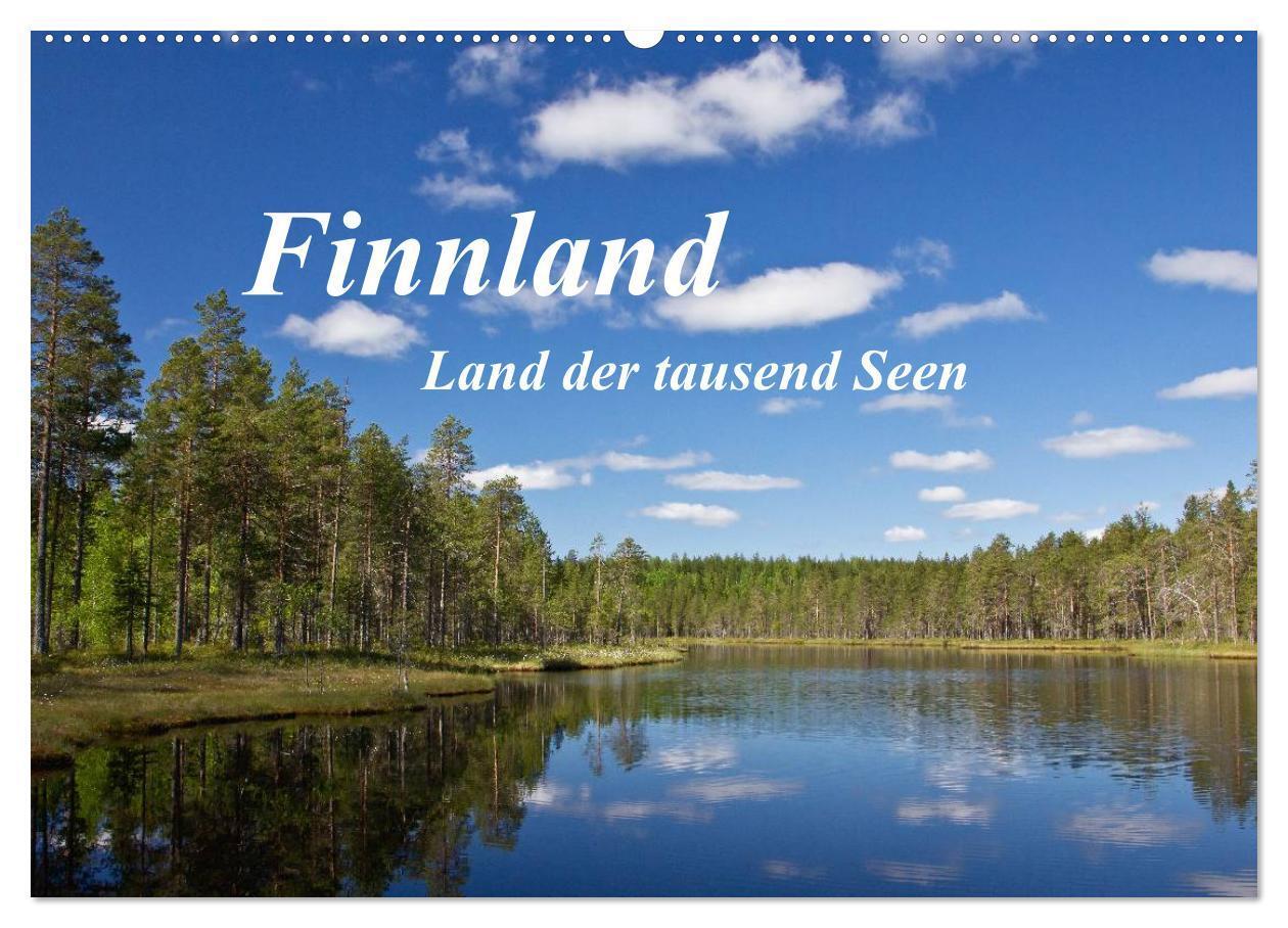 Cover: 9783383555183 | Finnland - Land der tausend Seen (Wandkalender 2024 DIN A2 quer),...