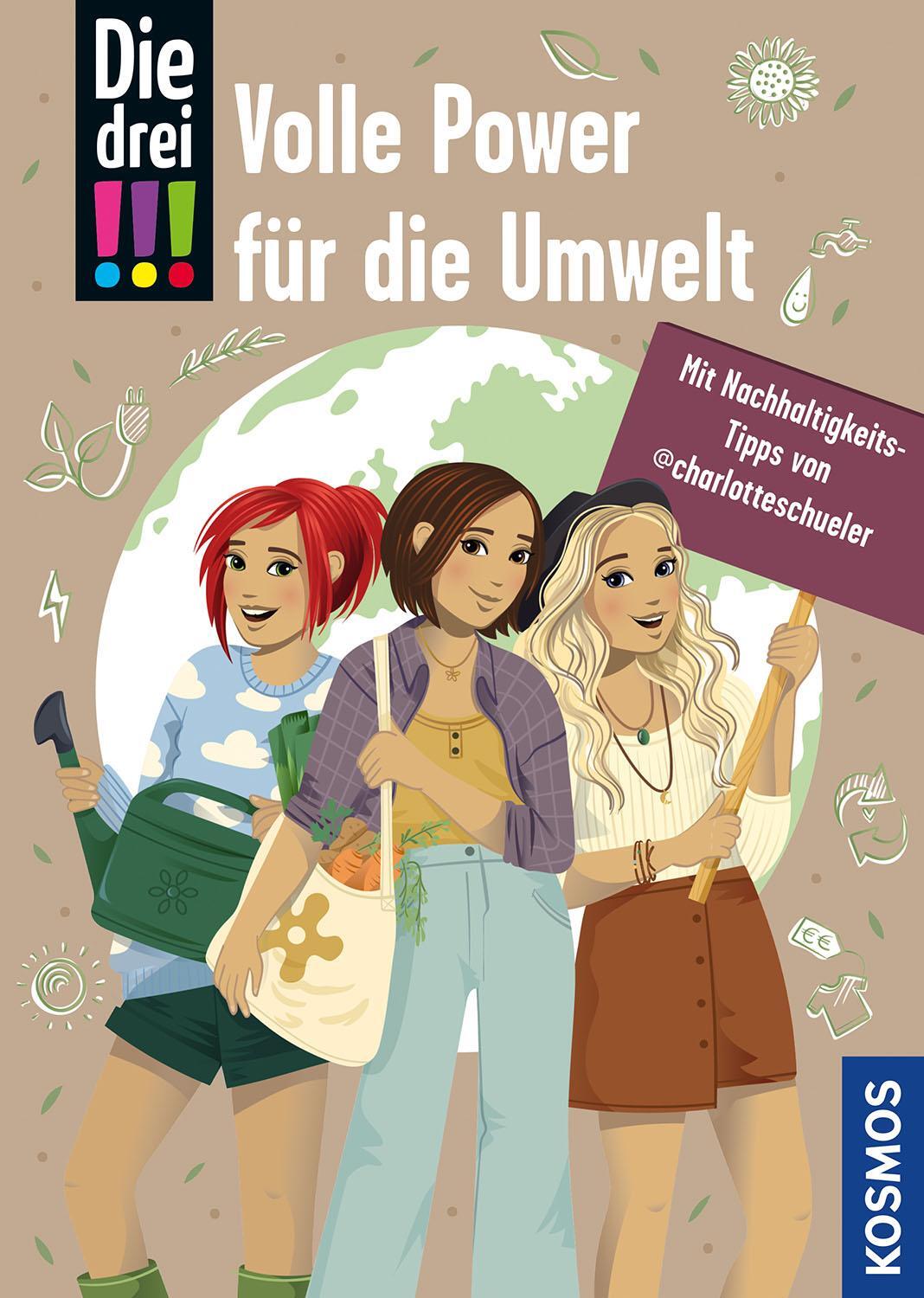 Cover: 9783440177242 | Die drei !!!, Volle Power für die Umwelt | Sonja Bullen (u. a.) | Buch