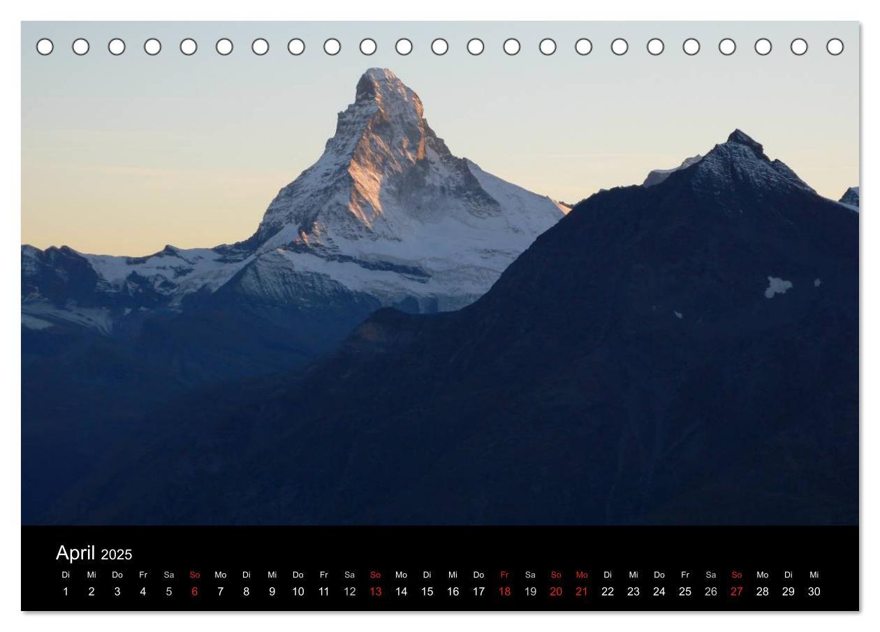 Bild: 9783435716043 | Faszination Matterhorn (Tischkalender 2025 DIN A5 quer), CALVENDO...