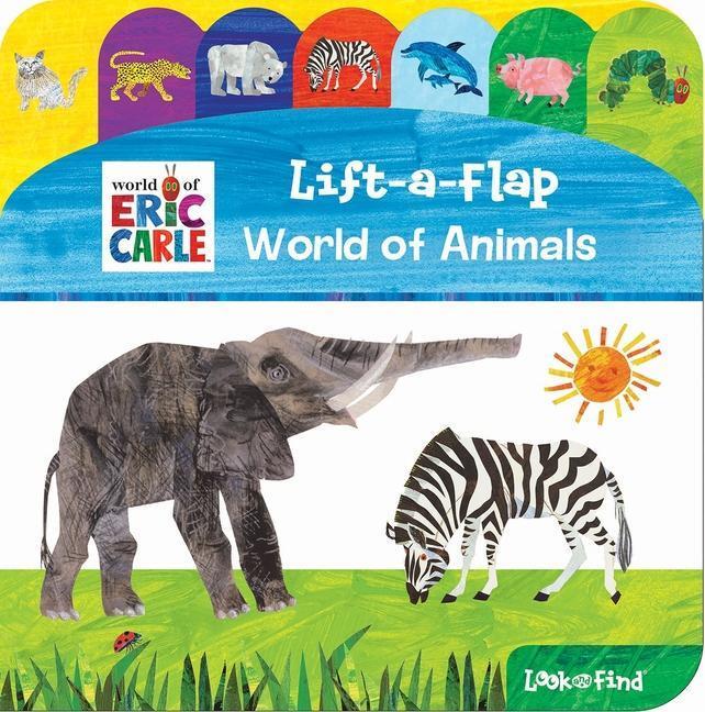 Cover: 9781503755673 | World of Eric Carle: World of Animals Lift-A-Flap Look and Find | Kids